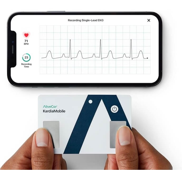 Wallet-Sized EKG Device